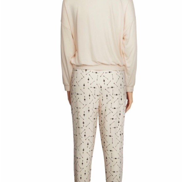 WILDFOX Single AF Two Piece Pajamas Set size Small NWT - Picture 3 of 10